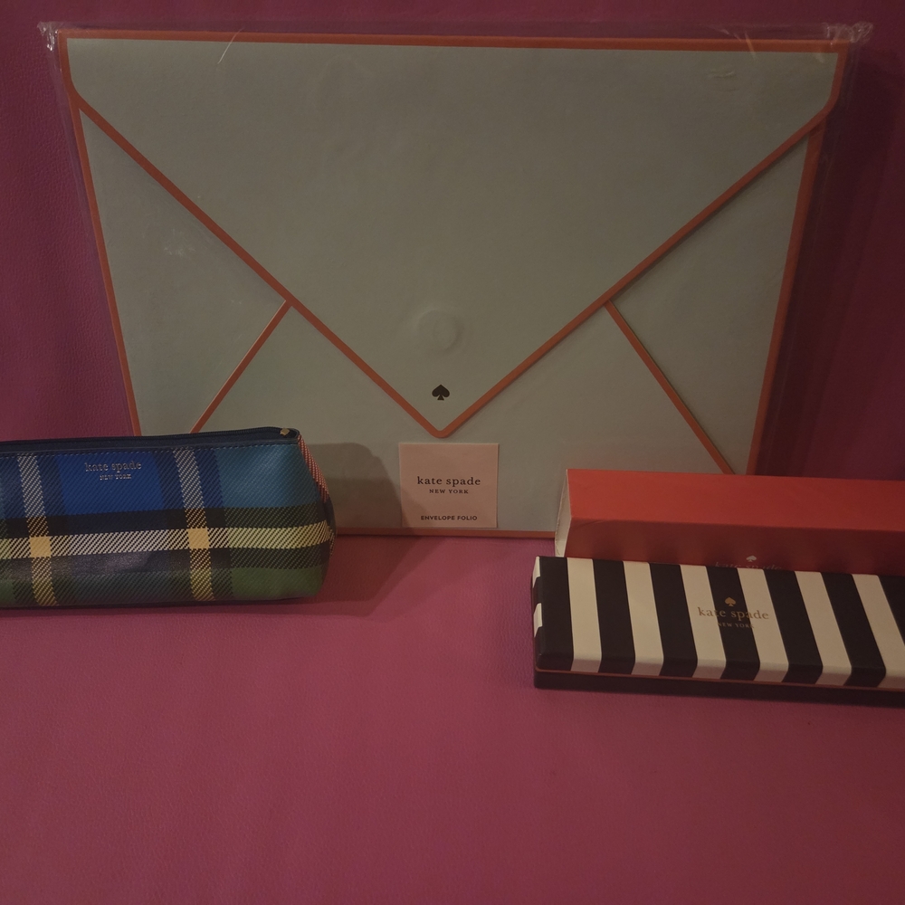 Kate Spade Stationery Set and Accessories
